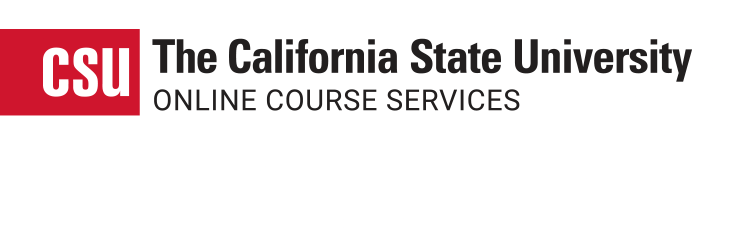 CSU The California State University Online Course Services