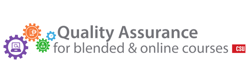 Quality Assurance for blended and online courses