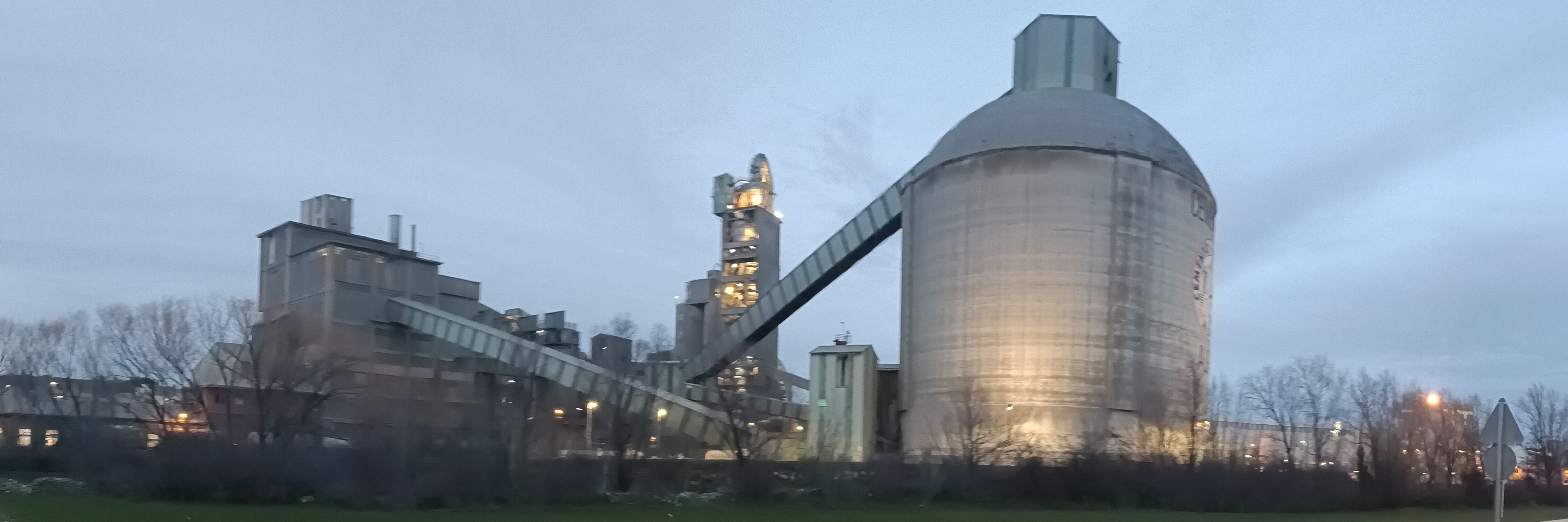 Concrete factory, Mataporquera, Spain